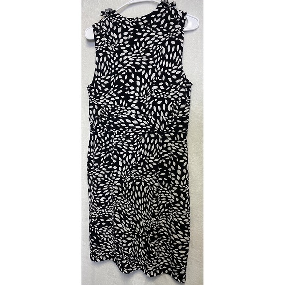 London Style Collection Ruffle Accent Sleeveless Women's Dress Size 14 - Picture 4 of 9